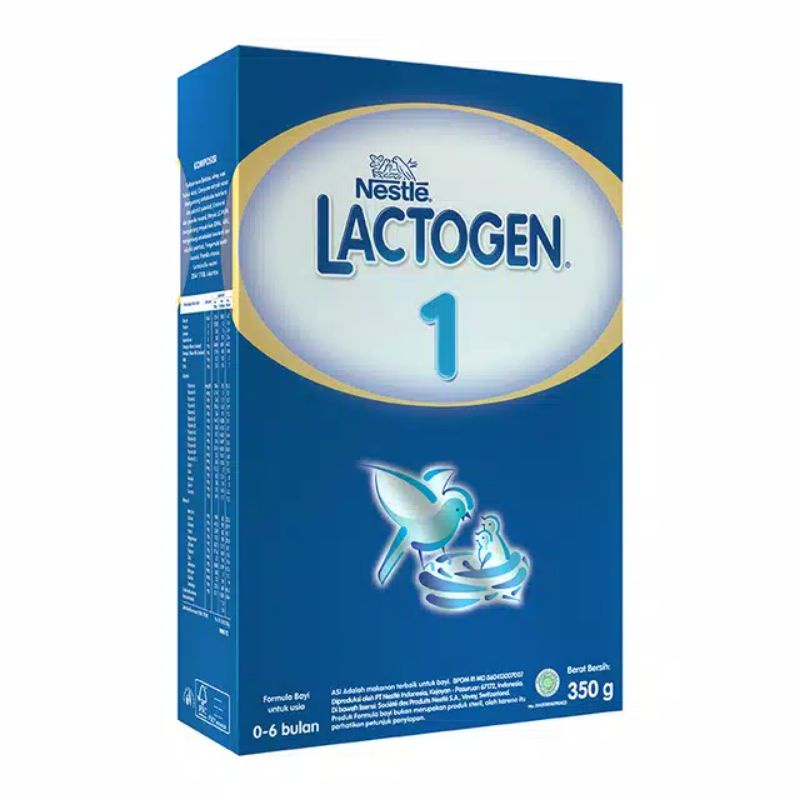 NESTLE Tổ yến lactogen 1 0-6 tháng 350g