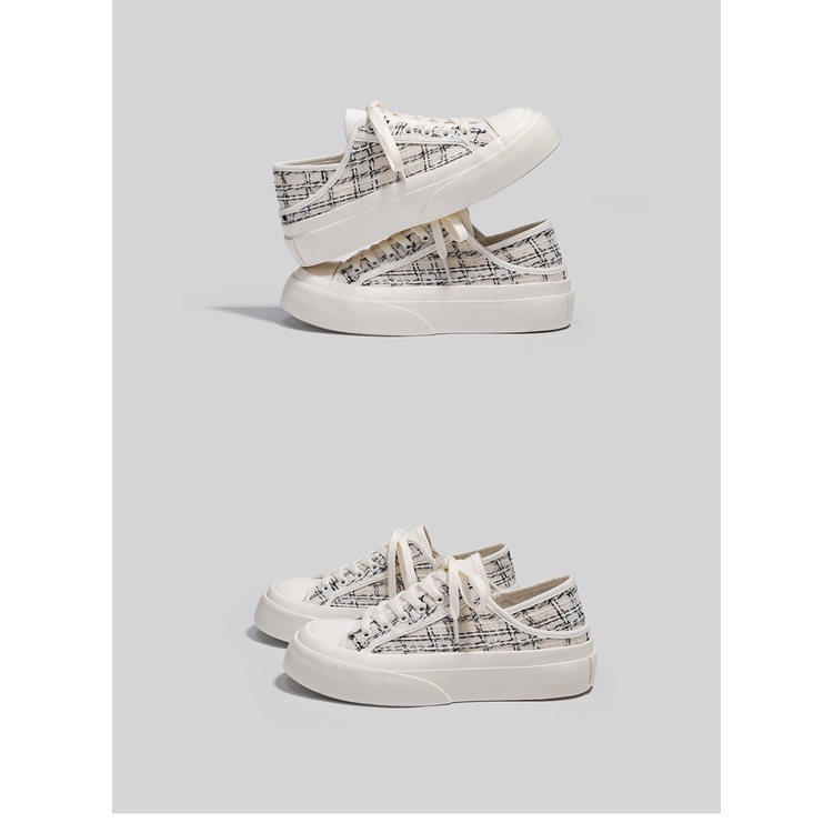 Giày Lười Canvas Đế Dày Chống Trượt Thời Trang Cho Nữ