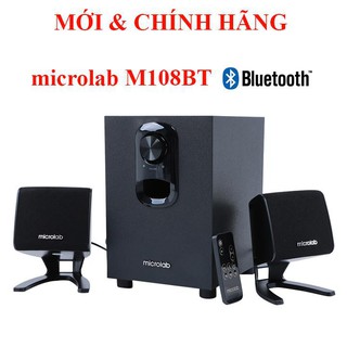 Loa 2.1 microlad-108 bluetooth chính hãng. loa máy tính vi tính microlad m108bt