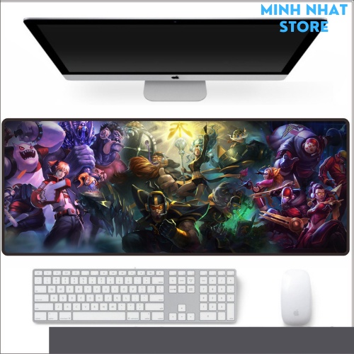Lót chuột Pad chuột gaming nhiều cỡ loại dày bo viền siêu bền đế cao su chống trượt | BigBuy360 - bigbuy360.vn