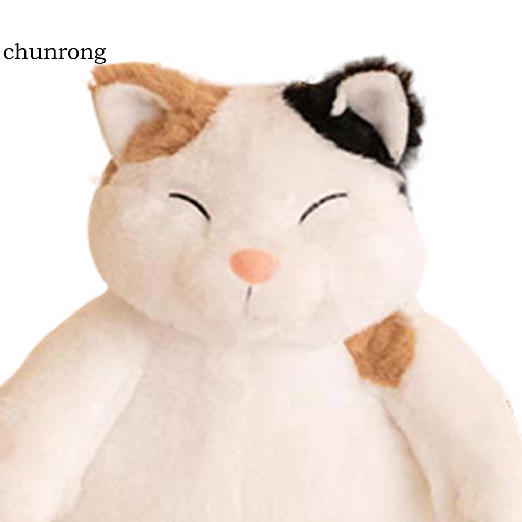 Đồ chơi chú mèo nhồi bông hoạt hình dễ thương chân thực sử dụng hàng ngày tiện lợi