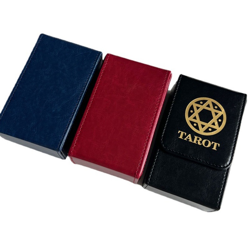 Túi Da PU Đựng Thẻ Bài Oracle Di Động Tiện Dụng Cho Người Lớn Và Trẻ Em