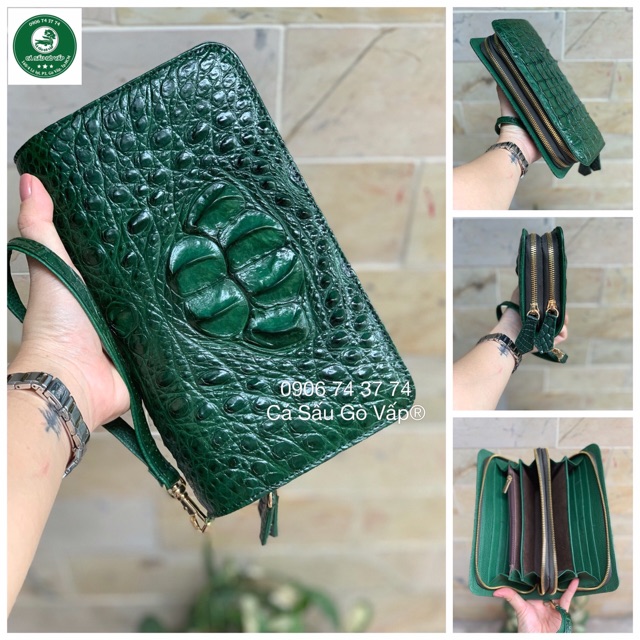 CLUTCH DA CÁ SẤU 2 KÉO CA SẤU GÒ VẤP