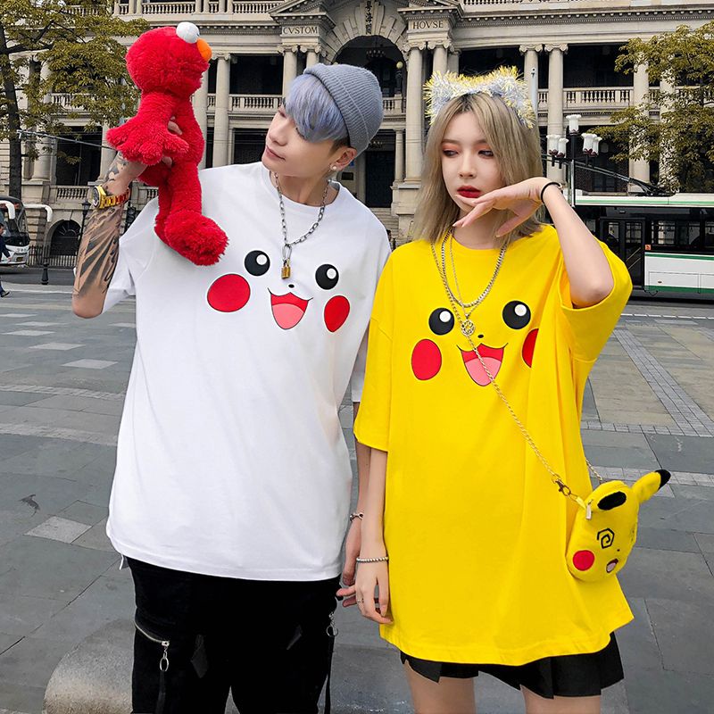 Áo Thun Nữ SMILE Basic Màu Vàng Chanh Siêu Hot Thời Trang Teen