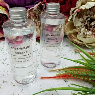 Nước hoa hồng Muji Light Toning Water High Moisture cho da khô