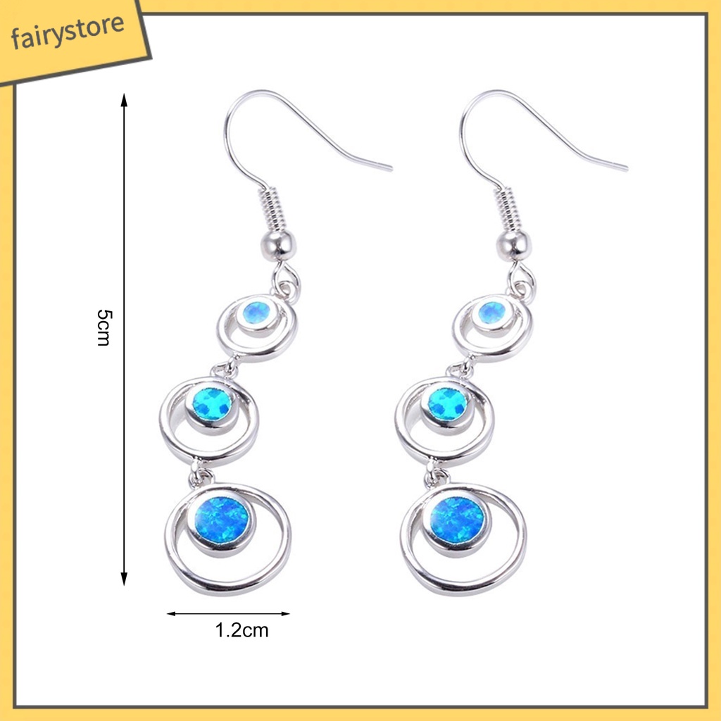 Đôi Khuyên Tai Dáng Dài Chất Liệu Thép Không Gỉ