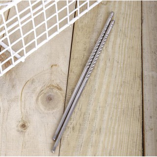 VỈ 5 ĐÔI ĐŨA INOX 22CM