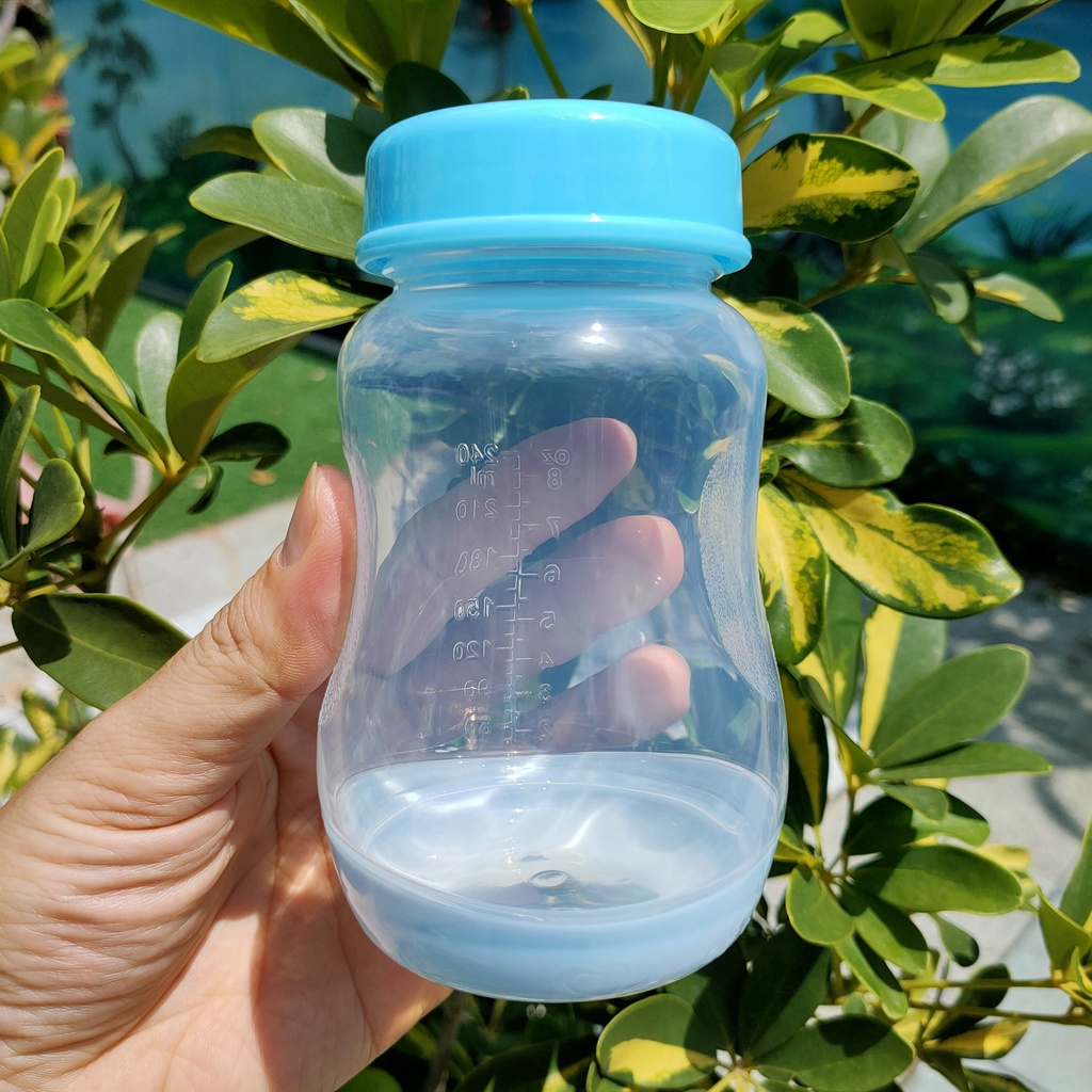 Bình trữ sữa mẹ 250ml/ 270ml cổ thường/ cổ rộng có thể gắn thêm núm Upass/Disney made in Thailand
