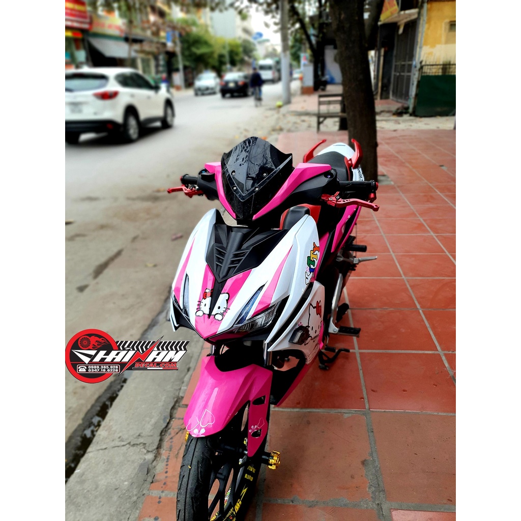 Tem trùm winner x trắng hồng helo kitty