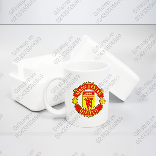 Cốc in logo đội bóng MU - Manchester United