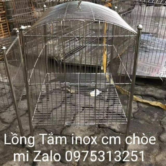 Lồng tắm inox đại