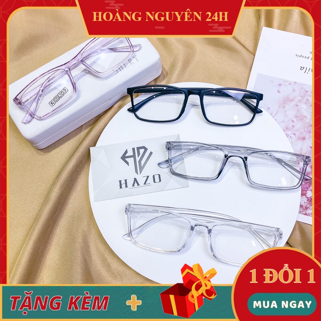 Mắt Kính Giả Cận Form Vuông 6603 M379 New Nhiều Màu Siêu Đẹp