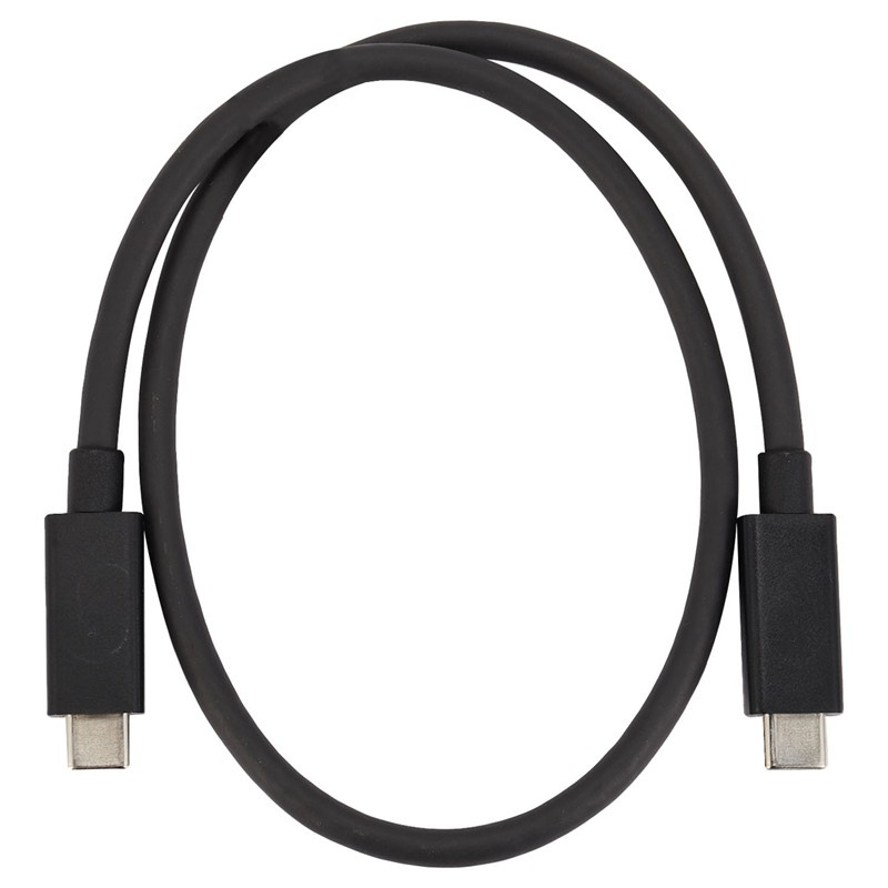 Thunderbolt 3 Usb 3.1 Usb-C Male To Male Thunderbolt 3 40Gbps Cable Usb-C To Usb-C Thunderbolt 3 Cable 50Cm