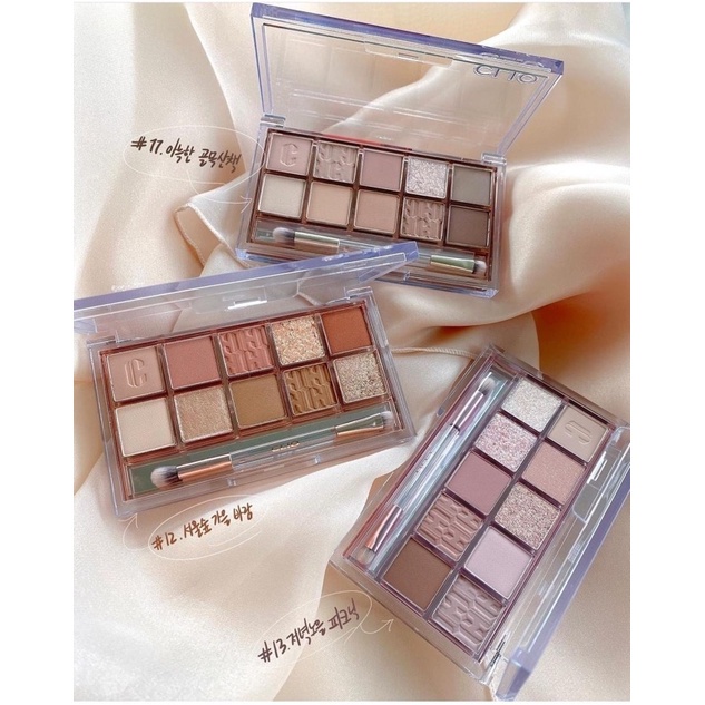 Bảng phấn mắt 10 màu xinh xắn lâu trôi Clio Prism air eye palette