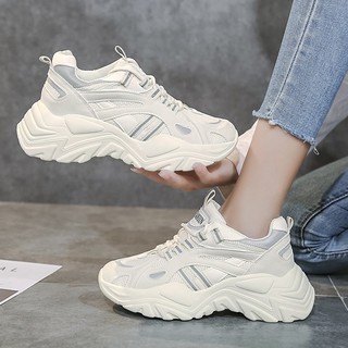 GIÀY THỂ THAO ĐỘN ĐẾ PHẢN QUANG HOT TREND 2020 H03