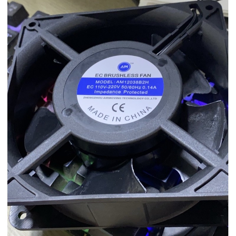 Quạt thông gió  220v 12cm