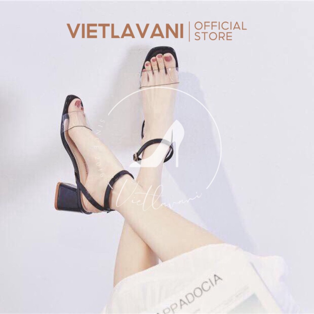 Giày Sandal Quai Trong Hở Gót 5 Phân Mã HG_S5