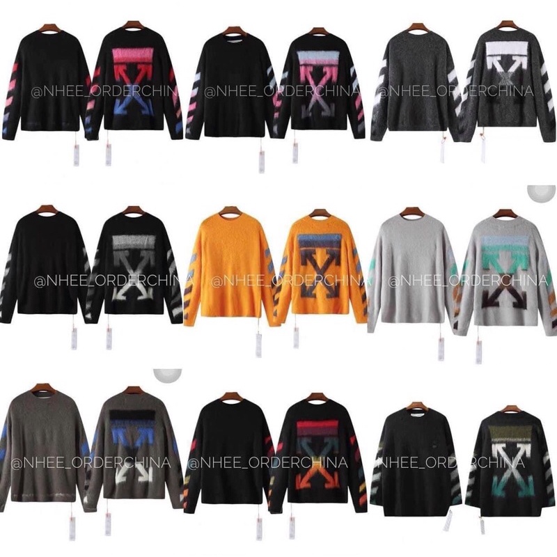 ÁO LEN OFF WHITE