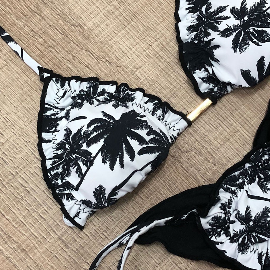 ❦woharyday❦Women's Sexy Summer Swimsuit Bikini Printed Independent Swimsuit Bikini | BigBuy360 - bigbuy360.vn