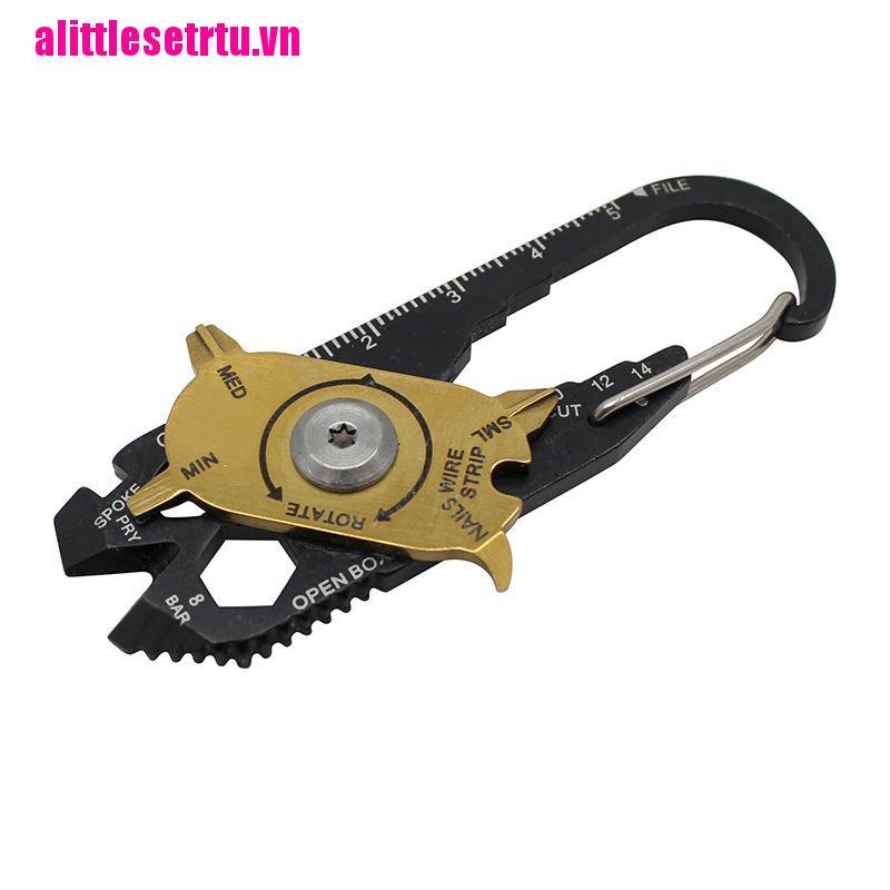 Móc Khóa Bằng Thép Đa Năng 20 Trong 1 EDC