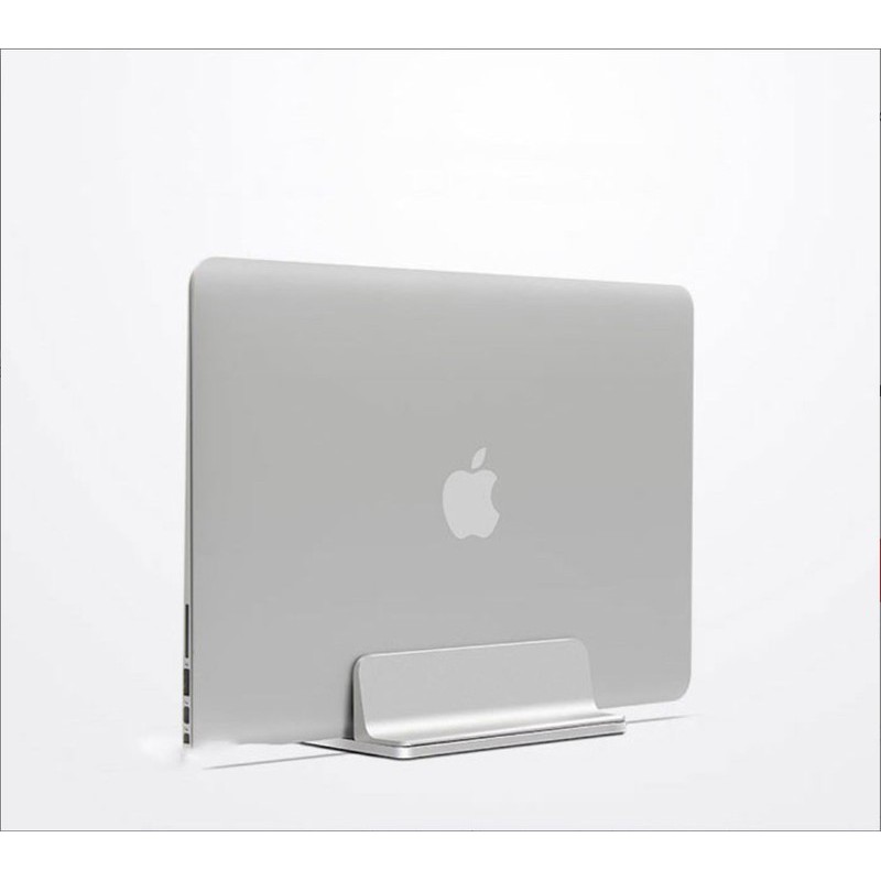 Giá đỡ đế kẹp Macbook máy tính bảng Ipad Surface dạng đứng bằng nhôm nguyên khối