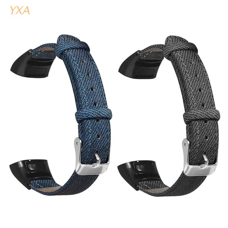 Dây Đeo Vải Denim Thay Thế Cho Đồng Hồ Thông Minh Huawei Honor Band 5/4