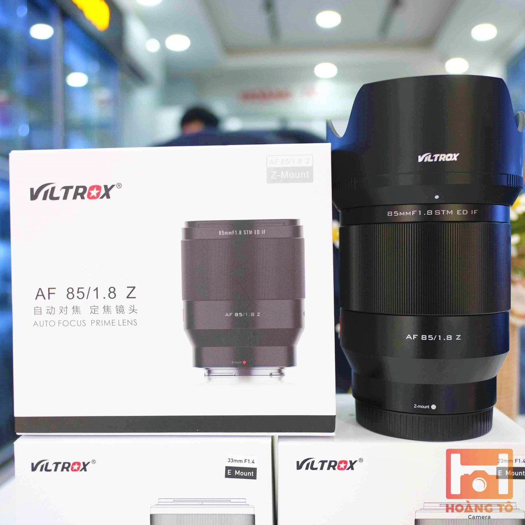 Ống kính Viltrox AF 85mm F1.8 STM for Nikon Z (Chính hãng)
