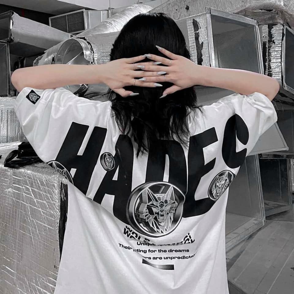 Áo Thun in hình thời trang unisex phong cách oversize HADES WOLF Tee phông cotton co giãn cặp đôi nam nữ tay lỡ mùa hè