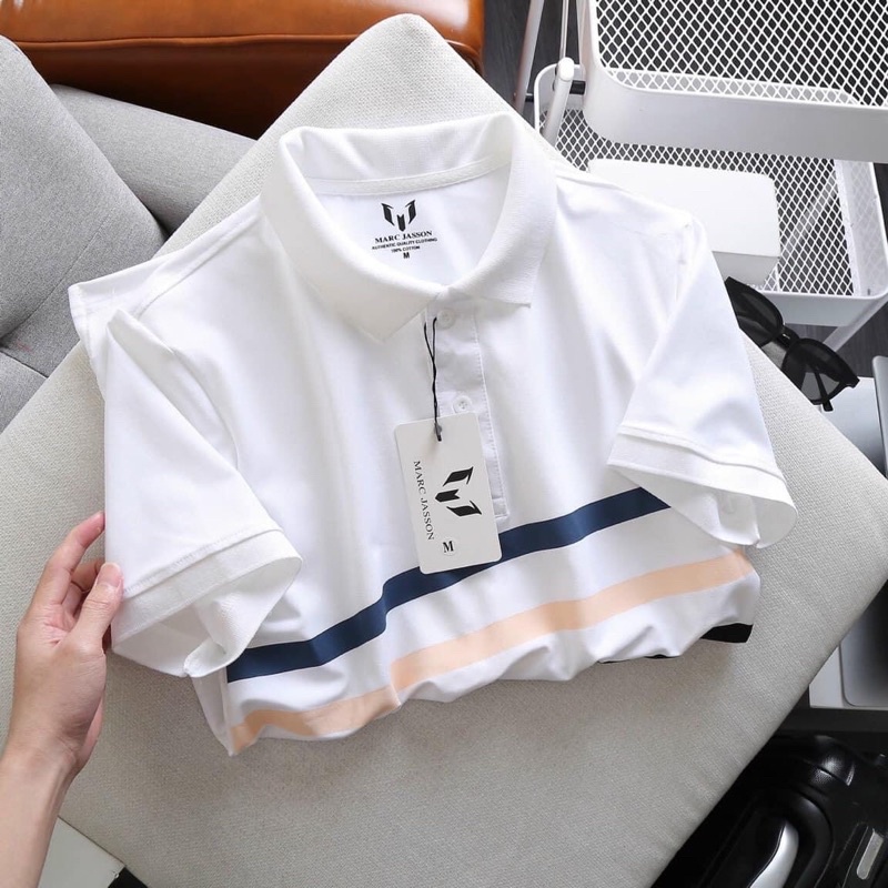 Áo thun nam🌻🌻 vải cá sấu poly 🌼 chất mát mịn, độ bền cao | BigBuy360 - bigbuy360.vn