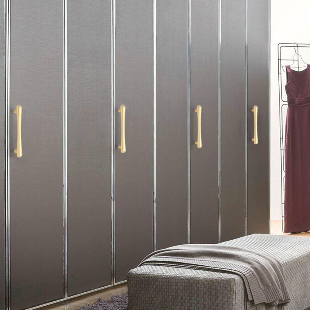 LONTIME Tay Nắm Cửa Tủ Màu Vàng Đồng Phong Cách Hiện Đại