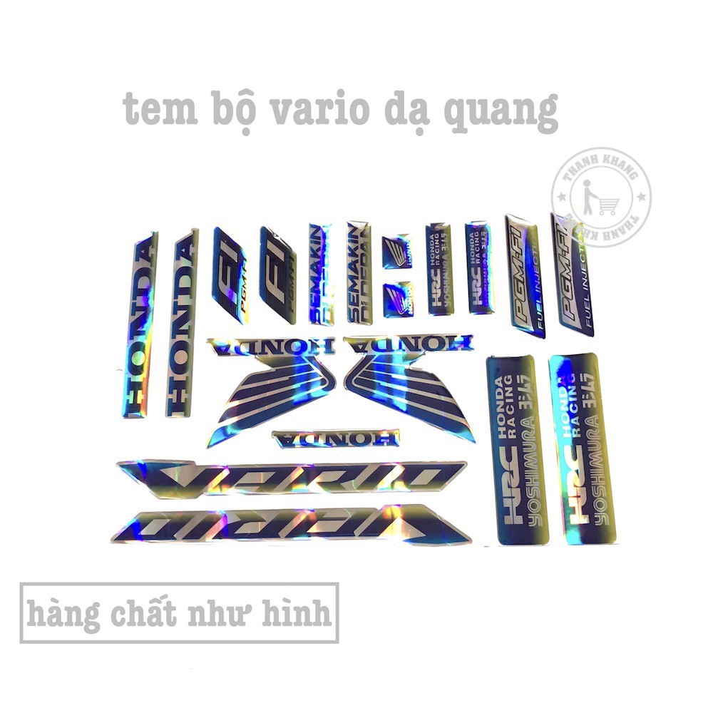 Tem bộ Vario dạ quang thanh khang 006001753