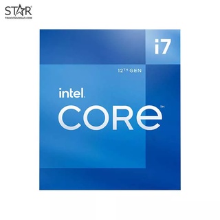 Cpu intel core i7 12700 box chính hãng (2.10 up to 4.90ghz | 25mb | 12c 20t | socket 1700 | alder lake | uhd graphics 77