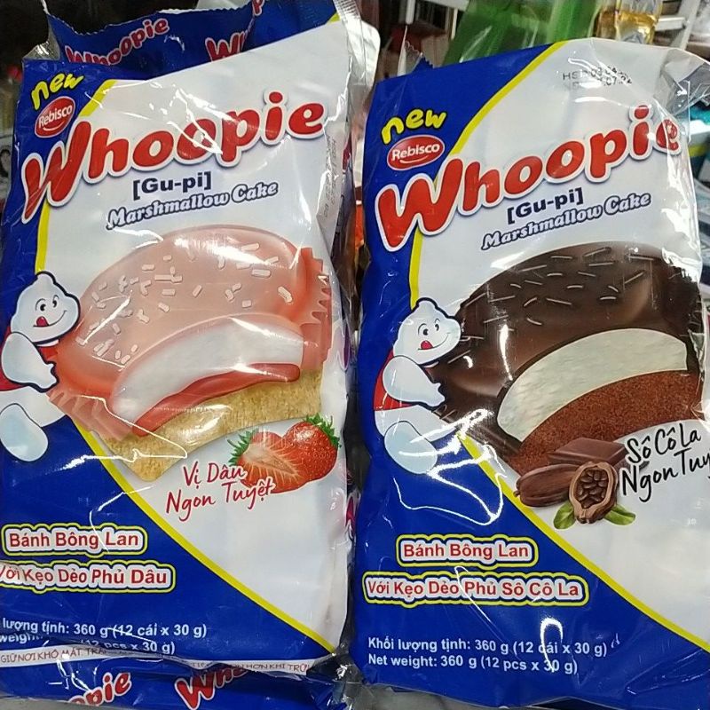 Bịch bánh WHOOPIE 360g (12 chiếc)