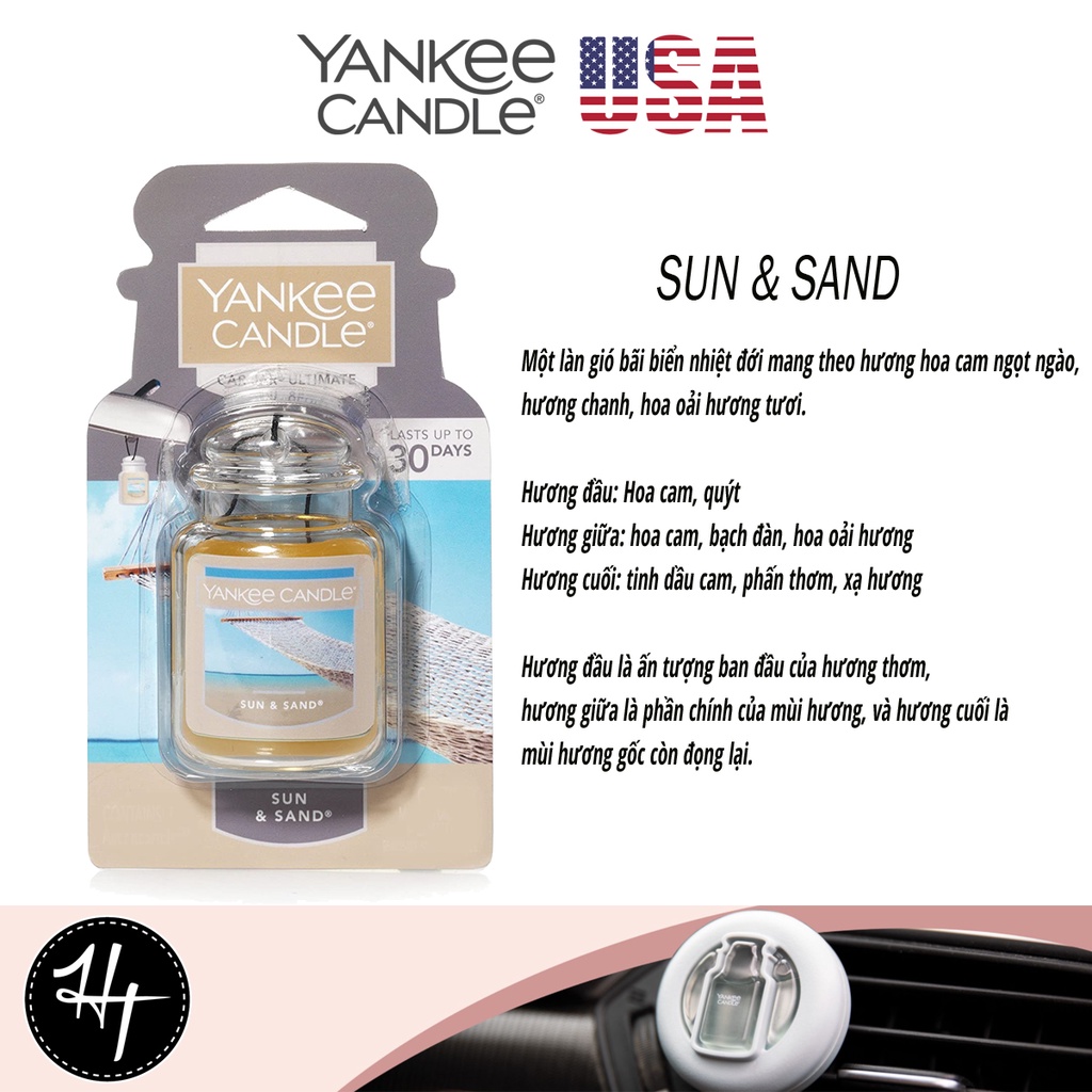 SÁP THƠM XE Ô TÔ YANKEE CANDLE