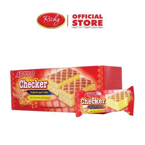 Bánh Richy Apollo checker layer cake 360g