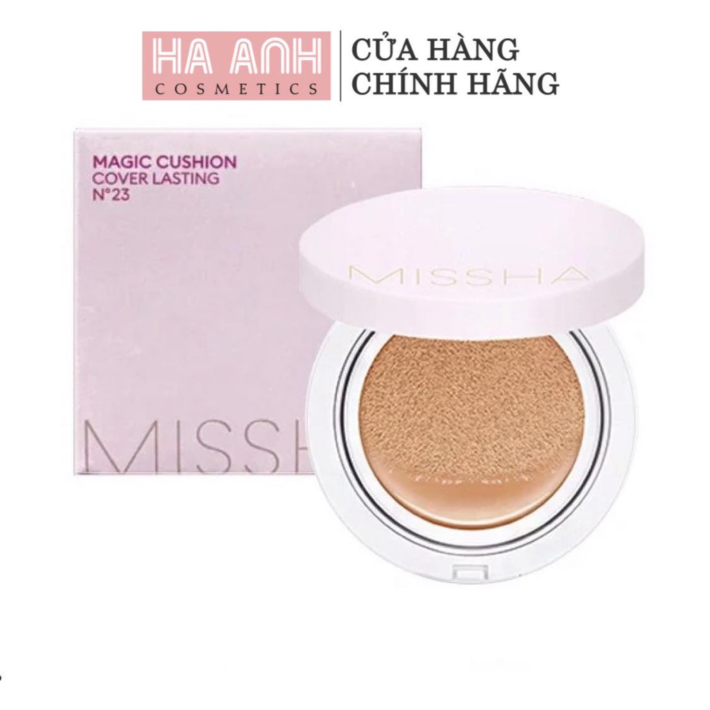 Cushion Missha Magic Cushion Cover Lasting - Phấn nước Missha