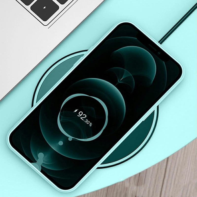 Ốp Lưng Silicone Siêu Mỏng Hình Vuông Có Dây Đeo Cho Iphone 12 11 Pro Xs Max Se Xr X 8 7 Plus | BigBuy360 - bigbuy360.vn