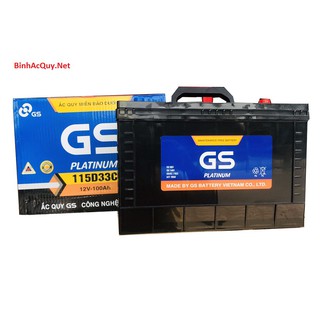 Bình Ắc Quy GS 115D33C (12V-100AH)