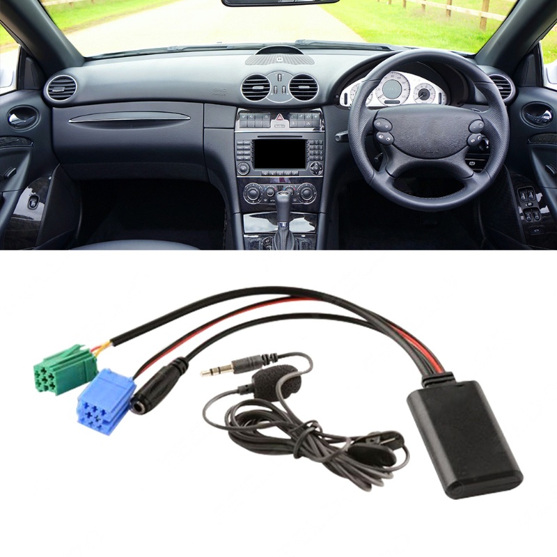 Bộ Thiết Bị Nhận Tín Hiệu Âm Thanh Bluetooth 5.0 Không Cần Gọi Kèm Micro Cho Xe Hơi Renault-