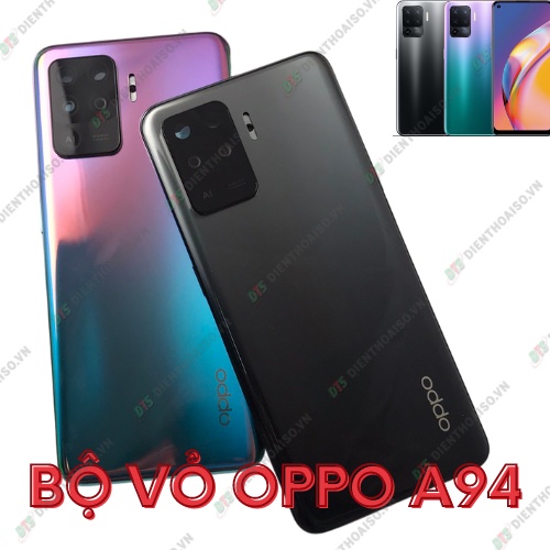 Vỏ bộ oppo a94 5g màu tím ,đen