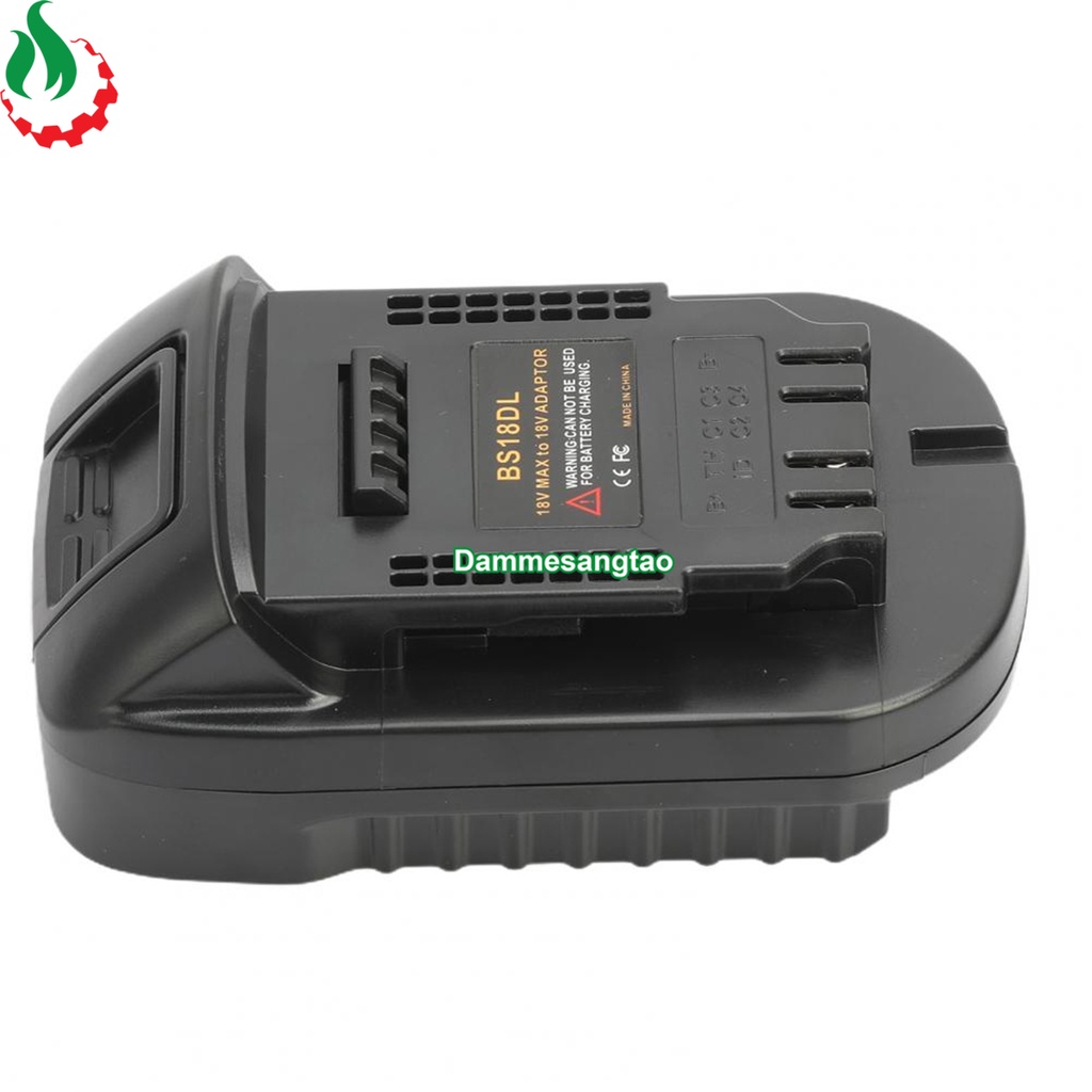 Đế chuyển Pin Bosch 18V sang máy Dewalt 18V