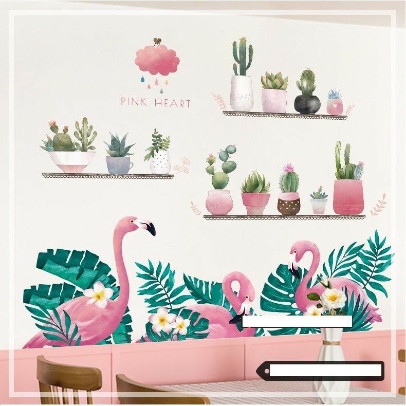 Decal dán tường combo