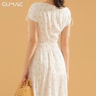 Đầm hoa tay dơi DA777 GUMAC