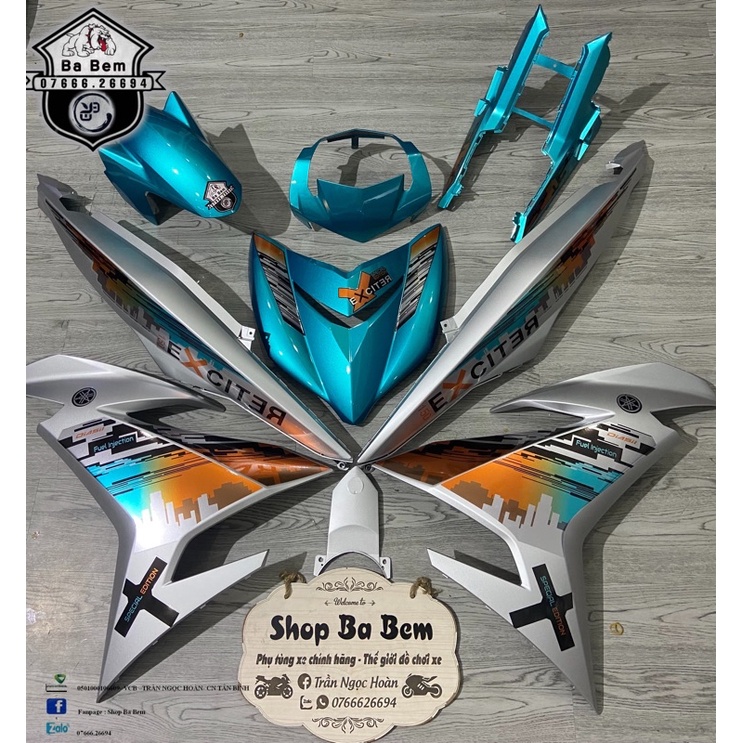 Dàn Áo Bạc Xanh Ex 150