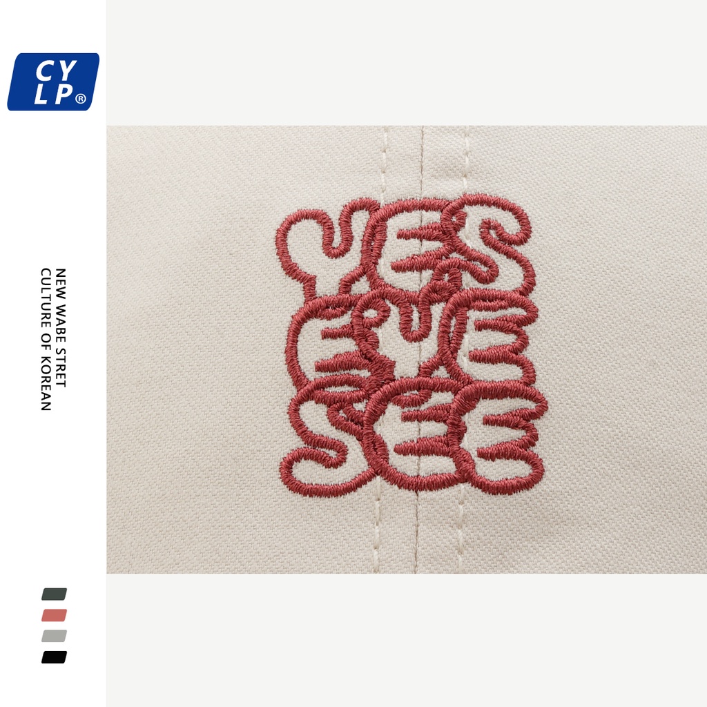 Mũ Lưỡi Trai Mềm Chất Lượng Cao Thêu Chữ Phong Cách Hàn Quốc Cho Nữ