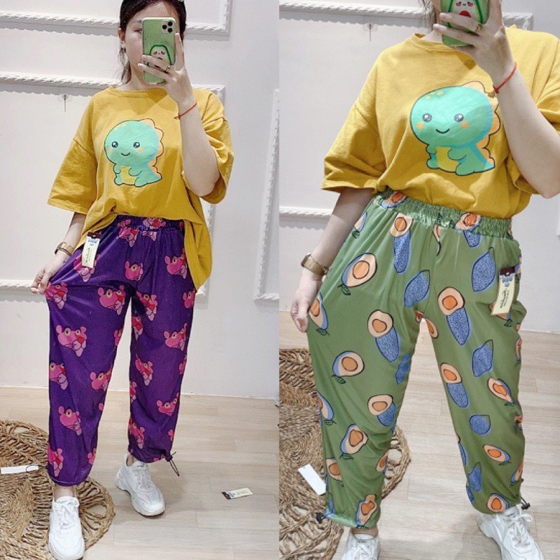 [ Mã FAMAYWA giảm 10K đơn 50K] Quần CarToon HOẠT HÌNH ULZZANG Rút Gấu Họa Tiết Thú Unisex - VIET_STAR | BigBuy360 - bigbuy360.vn