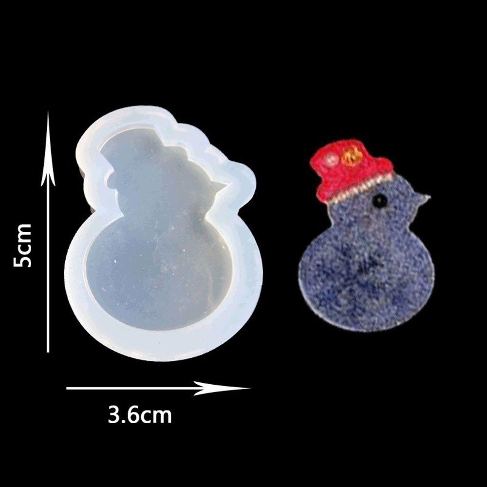 Khuôn Silicone Làm Móc Khóa Hình Tuần Lộc Giáng Sinh LAYOR1