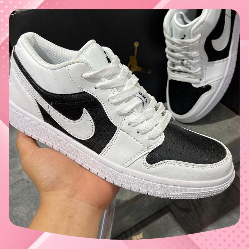 [36-43}Giày Jordan 1 High, Giày Thể Thao JD1 thấp Cổ Trắng Đen PANDA FULL BOX BILL