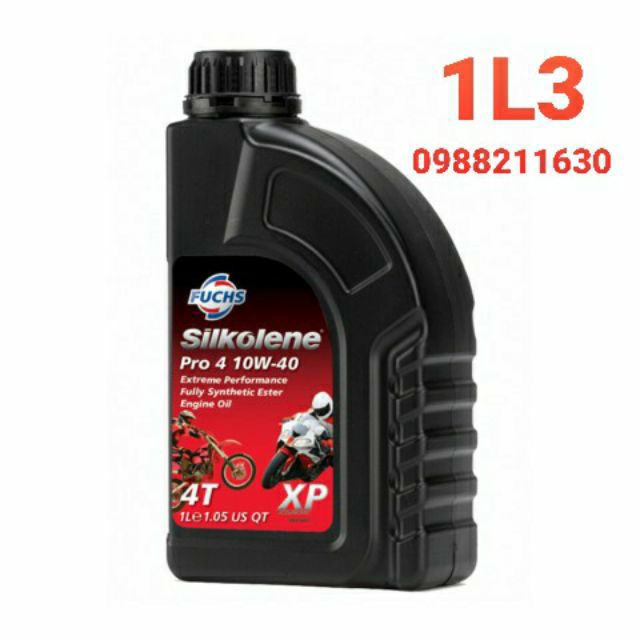 Nhớt Fuchs Silkolene Pro 4 10w40 XP 4T 1L3