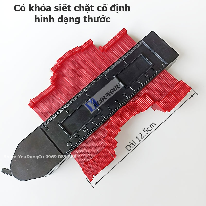 Thước sao chép hình dạng đa năng - dụng cụ sao chép đường viền mọi hình dạng bất kỳ